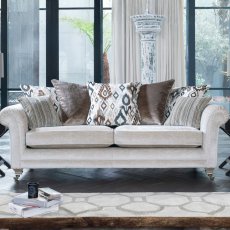 Celine Pillow Back Grand Sofa