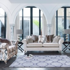 Celine Pillow Back Grand Sofa 3