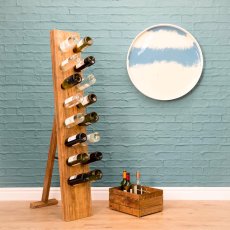 Wine Bottle Display Rack 2