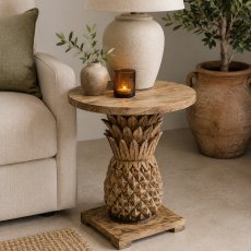 Pinapple Lamp Table 2