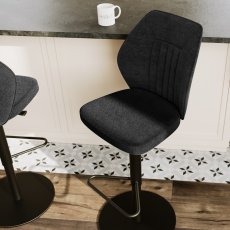 budapest bar stool - charcoal 4