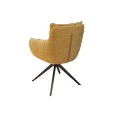 belfast dining chair - ochre 3