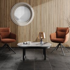 belfast dining chair - terracotta 2