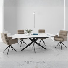 Helsinki dining chair - beige 2