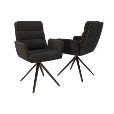 Helsinki dining chair - charcoal 2