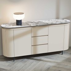 Ohio Sideboard Ivory - Calcatta 2