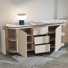 Ohio Sideboard Ivory - Calcatta 3