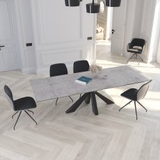 Ottawa Dining Table - Silver 4