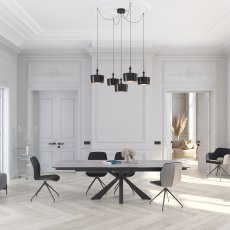 Ottawa Dining Table - Silver 5
