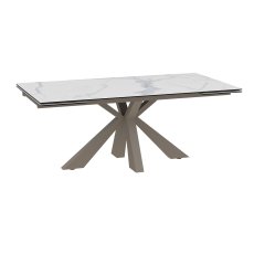 Ottawa Dining Table - Matt Marble 1