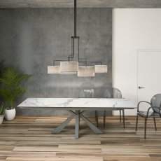 Ottawa Dining Table - Matt Marble 4