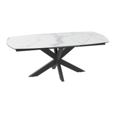Pheonix Dining Table - Matt Marble 1