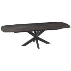 Pheonix Dining Table - Dark Steel 3