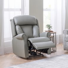 Celebrity Ashfield Standard Leather Power Recliner Armchair