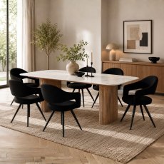 Rhys Table & 6 Julia Chairs 1
