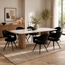Rhys Table & 6 Julia Chairs 2