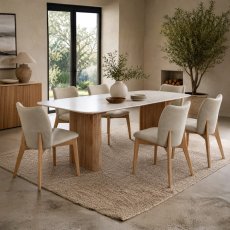 Rhys Table & 6 Susan Chairs 1