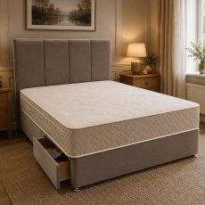 Aveline 2 Drawer Divan with Headboard 2