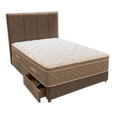 Dormia 2 Drawer Divan Set with Headboard