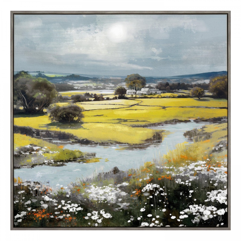 Summer Splendour Framed Canvas 1