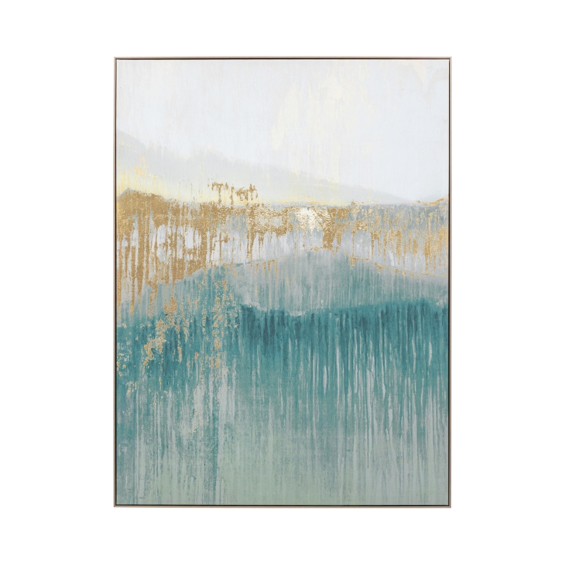 Early Morning Horizon Framed Canvas 1