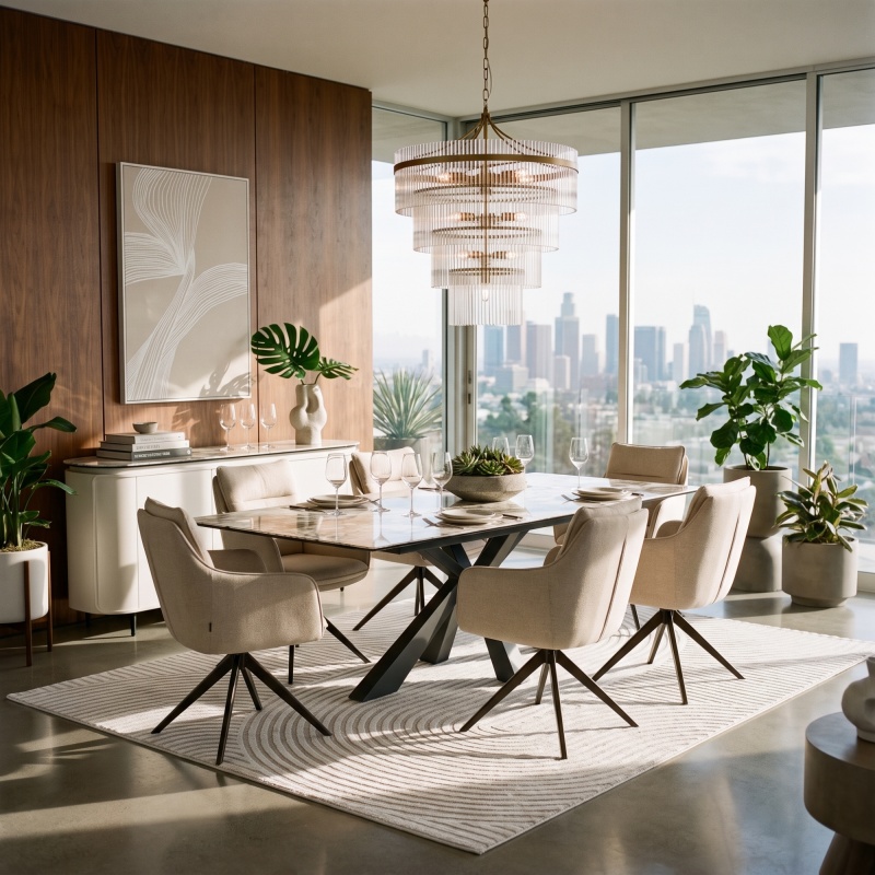 Ottawa Dining Table & 6 Chairs 1