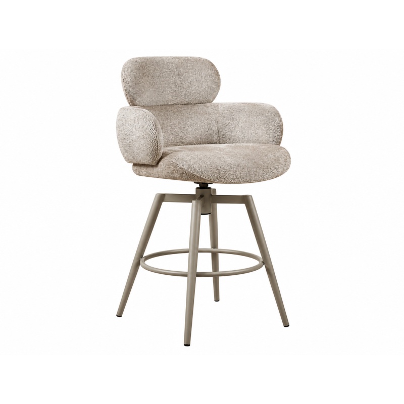 Alaric Counter Stool - Beige 1