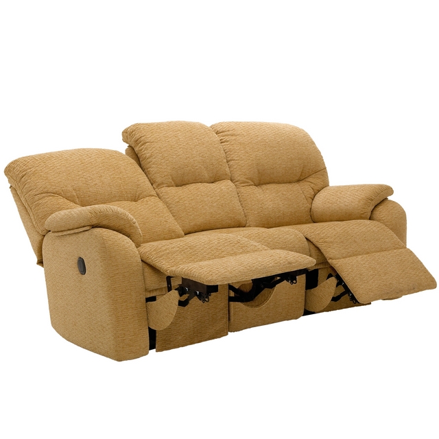 Mistral G Plan Mistral 3 Seater Double Power Recliner Sofa
