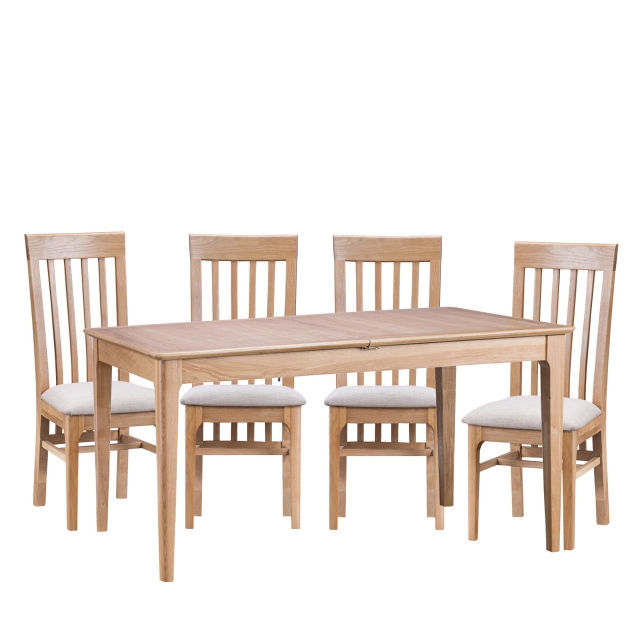 Cookes Collection Blackburn Dining Table and 4 Chairs 1