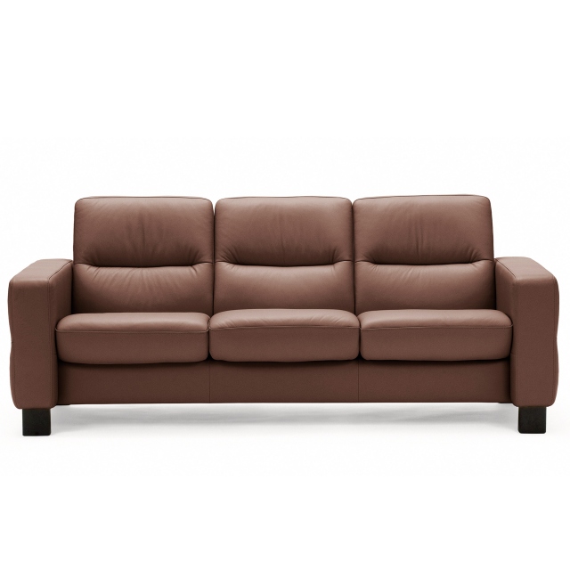 Stressless Wave Low Back 3 Seater Sofa 1