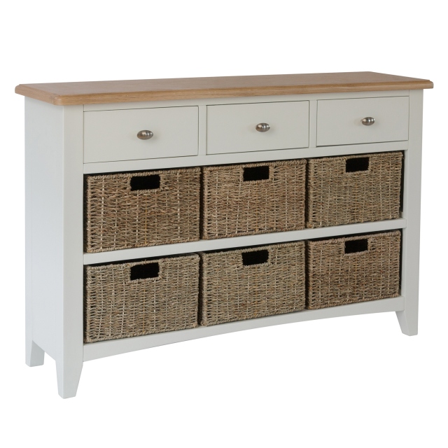Cookes Collection Palma 3 Drawer 6 Basket Unit 1