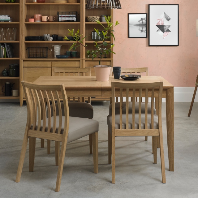 Cookes Collection Romy Medium Dining Table and 4 Chairs 1