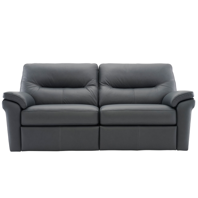 G Plan Seattle Leather 3 Seater 1