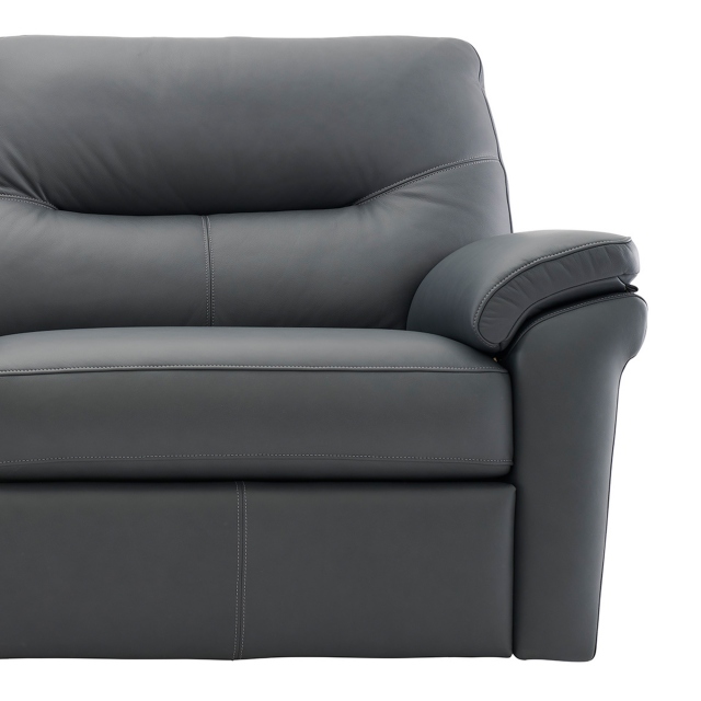 G Plan Seattle 3 Seater Sofa In Leather, Leather Sofa Seattle
