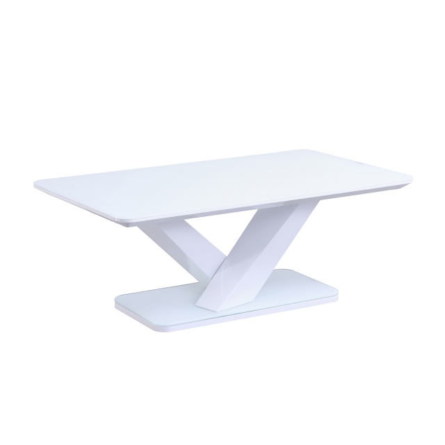Cookes Collection Ralph Coffee Table White 1