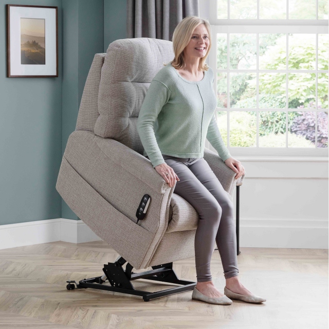 Celebrity Sandhurst Petite Riser Recliner Armchair, All Chairs