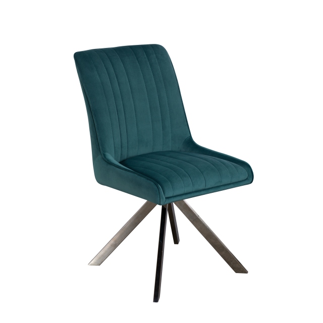 Cookes Collection Teal Charlotte Dining Chair 1