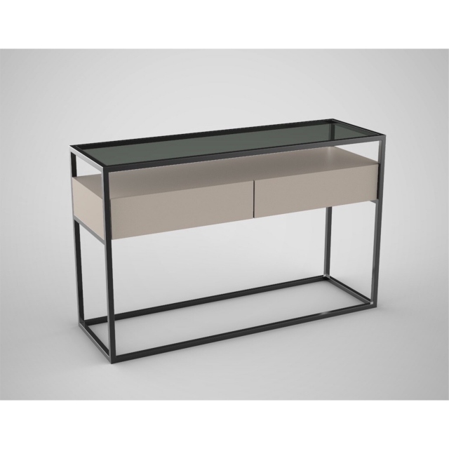 Tribeca Console Table With 2 Drawers, Console Table Shelf Uk