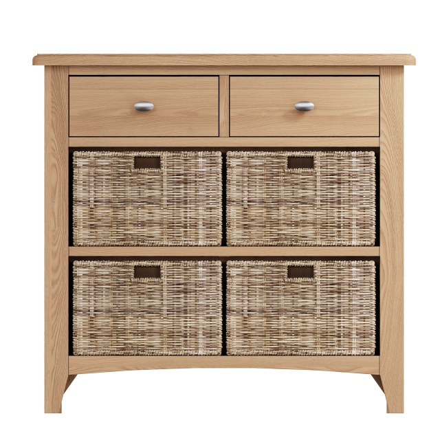 Cookes Collection Burnley 2 Drawer, 4 Basket Unit 1