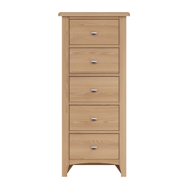 Cookes Collection Burnley 5 Drawer Narrow Chest 1