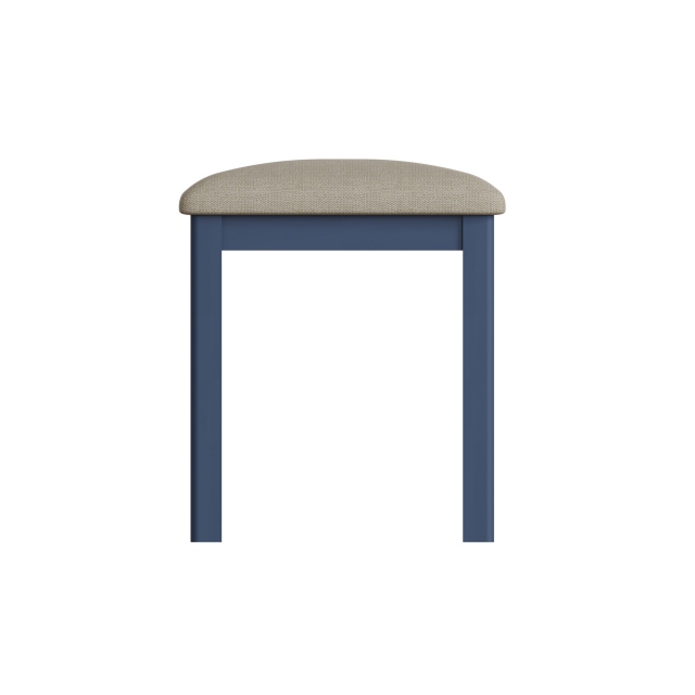 Cookes Colelction Aston Bedroom Stool Blue 1