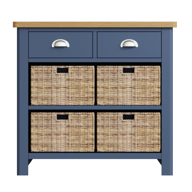Cookes Collection Aston 2 Drawer 4 Basket Sideboard 1