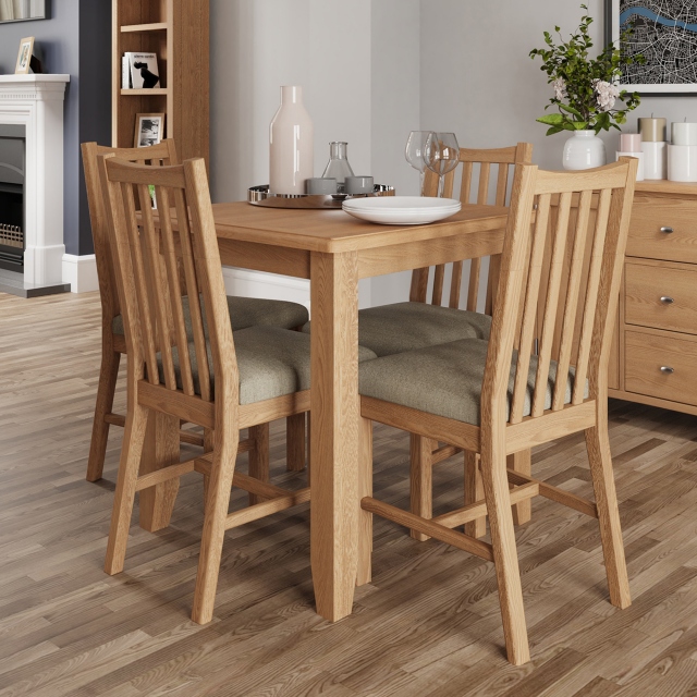 Cookes Collection Burnley Dining Table & 4 Chairs 1