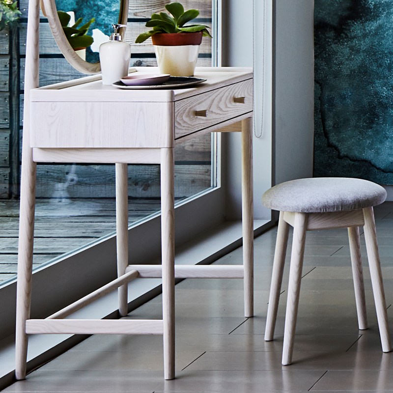 Ercol dressing table stool discount