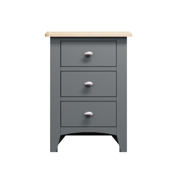 Cookes Collection Palma 3 Drawer Bedside Cabinet 1