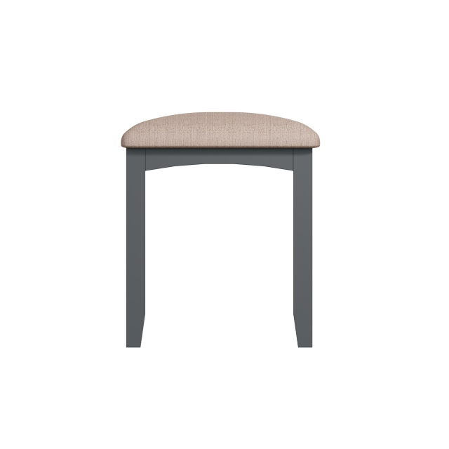 Cookes Collection Palma Bedroom Stool Grey 1