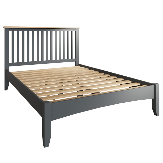 Cookes Collection Palma Double Bedstead Grey 1