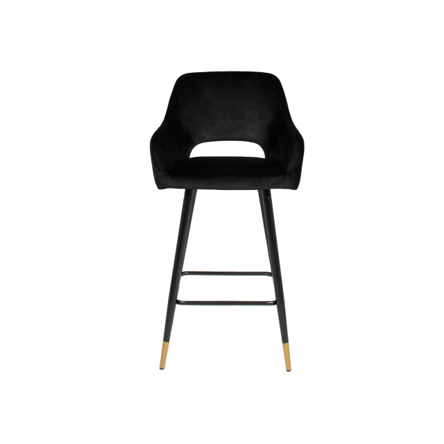 Cookes Collection Britney Bar Stool Black 1