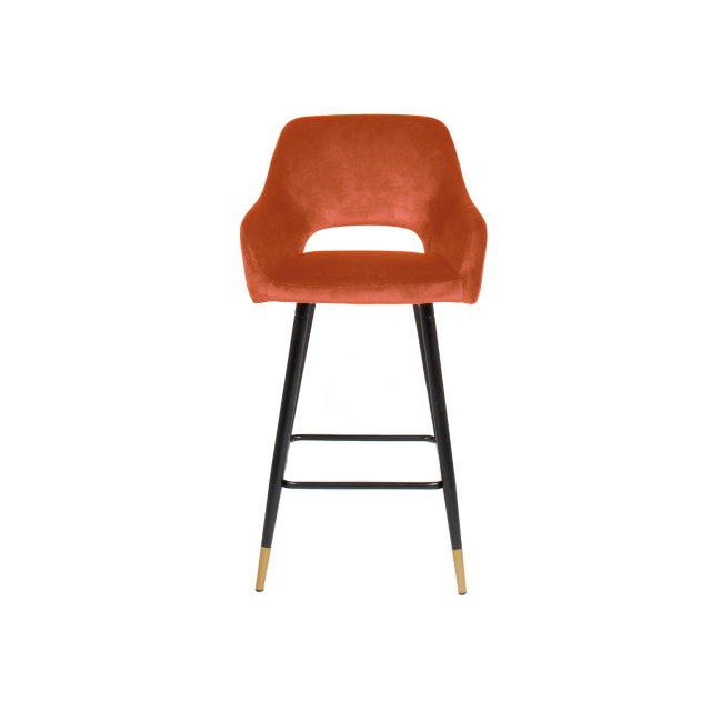 Cookes Collection Britney Bar Stool Rust 1