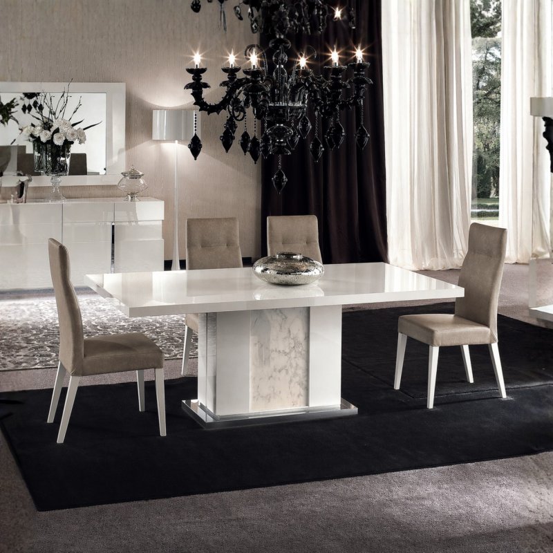 Alf Italia Canova Dining Set, 4 Chairs 1
